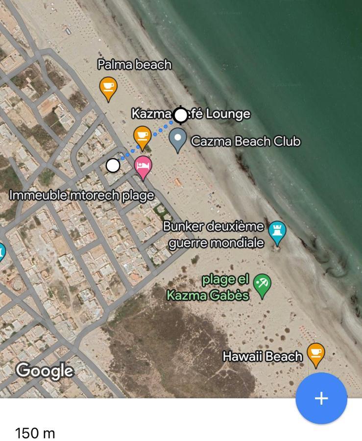 Dar Almasyaf, Maison Bord De Mer Gabès Esterno foto